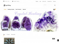 healingstones.biz Webseite Vorschau