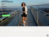 gentiana-daumiller.de Webseite Vorschau