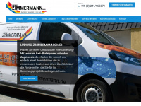 ludwig-zimmermann.de Webseite Vorschau