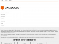 datalogue.de Webseite Vorschau