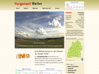 horgenzell-wetter.info Webseite Vorschau