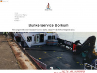 bunkerservice-borkum.de Webseite Vorschau