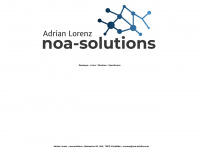 noa-solutions.de Webseite Vorschau