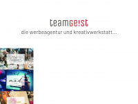 teamgeist-agentur.de Webseite Vorschau