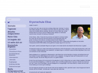 kryonschule-elias.de Webseite Vorschau