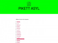 pikett-asyl.ch Webseite Vorschau