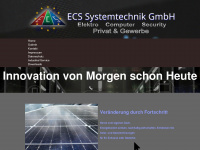 ecssystem.com Webseite Vorschau