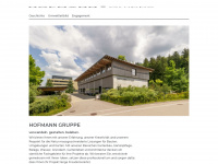 hofmanngruppe.ch Webseite Vorschau