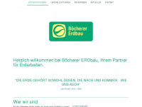 boecherer-erdbau.com Webseite Vorschau