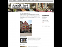 schuh-bartl.de Webseite Vorschau