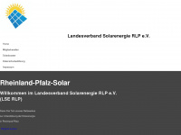 rheinland-pfalz-solar.de Webseite Vorschau
