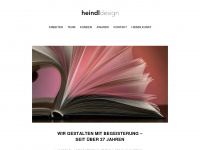 heindldesign.com Webseite Vorschau