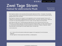 2tagestrom.ch Webseite Vorschau