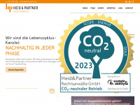 heid-partner.at Webseite Vorschau
