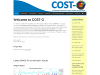 cost-g.org Webseite Vorschau