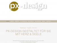 px-design.ch Webseite Vorschau