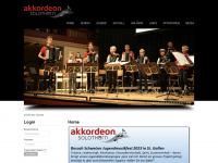 akkordeon-solothurn.ch Webseite Vorschau