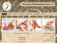 deutscherreflexologenverein.de Webseite Vorschau