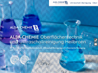 alsa-chemie.de Webseite Vorschau