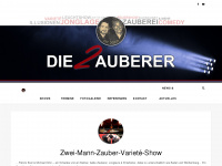 zweimannshow.de Webseite Vorschau