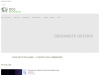 dcg-deutschland.de Webseite Vorschau