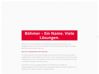 boehmer-systemtechnik.de Webseite Vorschau