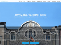amv-makaria.de Webseite Vorschau