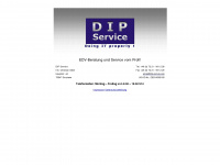dip-service.de Webseite Vorschau