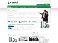 amarant-it.de Webseite Vorschau
