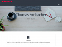 ambacher.datac.de Webseite Vorschau