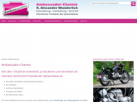 ambassador-chemie.de Webseite Vorschau