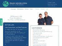 praxis-wendelstein.de Webseite Vorschau
