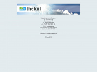 thekal.de Webseite Vorschau