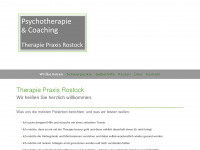 therapiepraxis-rostock.de Webseite Vorschau