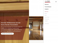 swiss-karate-association.ch Webseite Vorschau