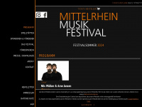 mittelrheinmusik.de Webseite Vorschau