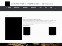 stadtführer-recklinghausen.de Webseite Vorschau