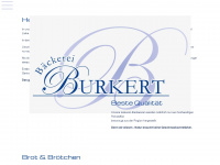 baeckerei-burkert.de Webseite Vorschau