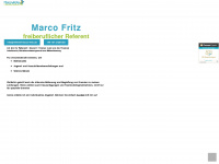 referent-marco-fritz.de Webseite Vorschau