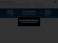 schweissaufsicht-schrilz.de Webseite Vorschau
