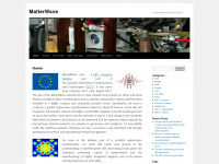 matterwave.eu Webseite Vorschau