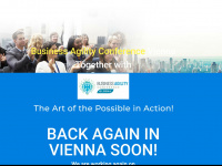 businessagility-vienna.com Webseite Vorschau