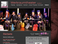 werkraumtheater.de Webseite Vorschau