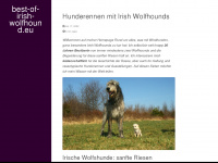 best-of-irish-wolfhound.eu Webseite Vorschau