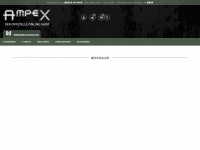 ampex-band-shop.de Webseite Vorschau
