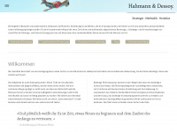 hahmann-dessoy.de Webseite Vorschau