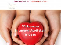 apotheken-goch.de Webseite Vorschau