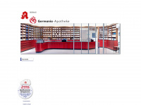 germania-apotheke.eu Webseite Vorschau