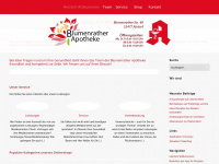 blumenrather-apotheke.de Webseite Vorschau