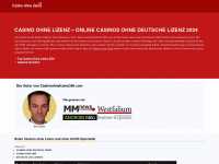 casinoohnelizenz360.com Webseite Vorschau